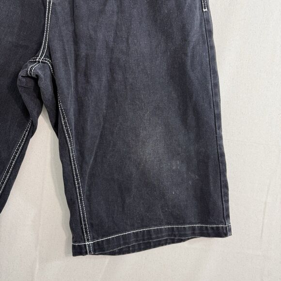 Men's 34 Miskeen Originals Black Casual Denim Shorts Streetwear Hip Hop - Picture 6 of 10